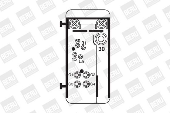 Relay, glow plug system MERCEDES-BENZ