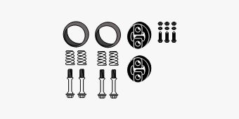 Mounting Kit, catalytic converter Suzuki Jimny 16V