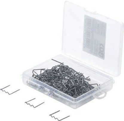 Plastic Repair Clamp 100 Repair Clamps (U-Shape 0.8 mm) for Art. 873