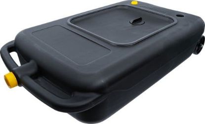 Collection Pan Mobile Waste Oil Container with Spout, 40 liters