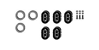 Mounting Kit, exhaust system Honda Accord 98 V6