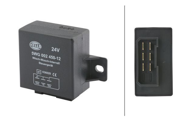 Relay, wipe/wash interval