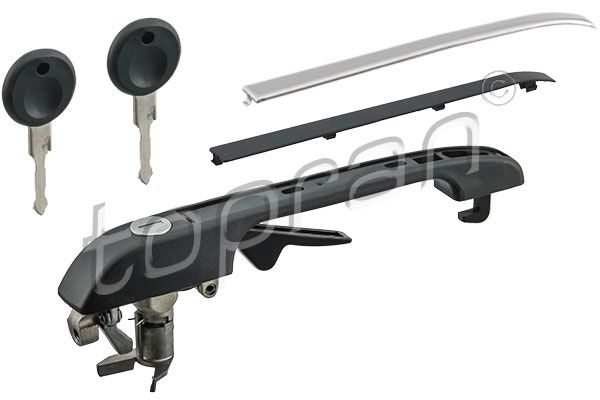 Exterior Door Handle GOLF II (19E, 1G1), PASSAT
