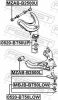 Mounting, control/trailing arm FORD 3665685, MAZDA UH71-34-470
