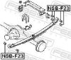 Bushing, leaf spring NISSAN 35129-6403P