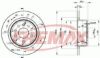 Brake Disc OMEGA B (25_, 26_, 27_) -569208