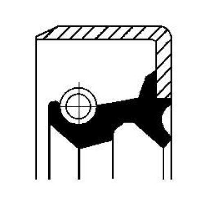 Shaft Seal, wheel hub Daihatsu 9004311134