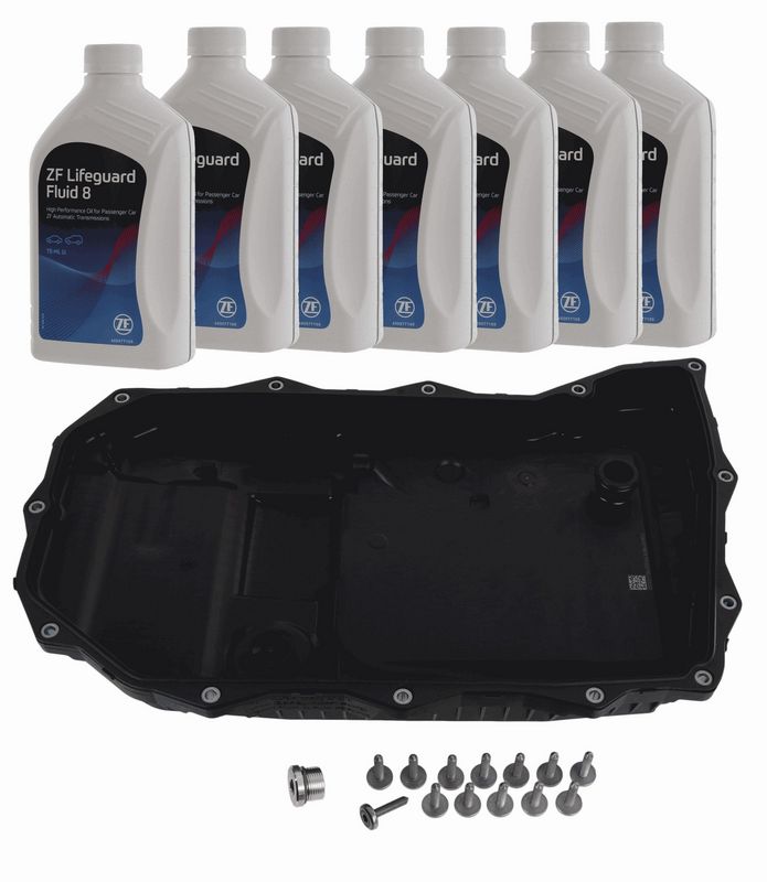 Parts kit, automatic transmission oil change VAG - 0D6 398 359 - ZF LifeguardFluid 8 - 7L