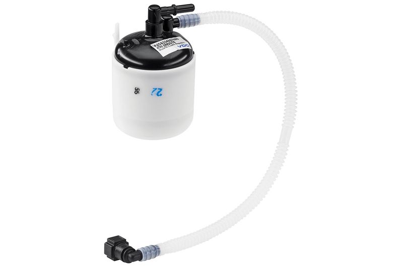 Flange, fuel feed unit