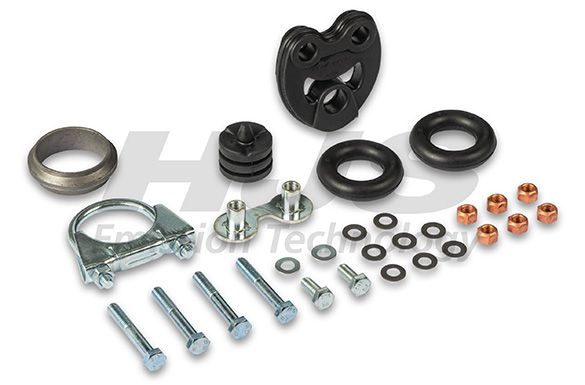 Mounting Kit, exhaust system Mercedes 190/200/250D