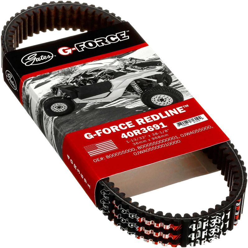 CVT Drive Belt 40R3691 G-FORCE REDLINE