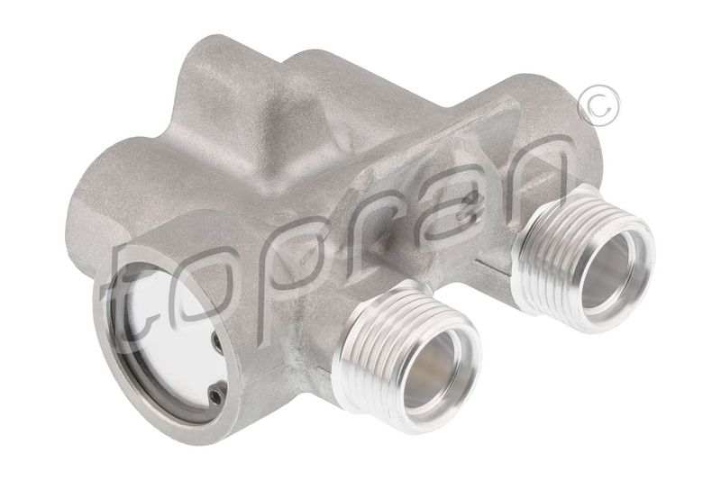 Thermostat, oil cooling