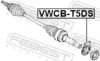 Bearing, drive shaft VAG 7H0 407 181