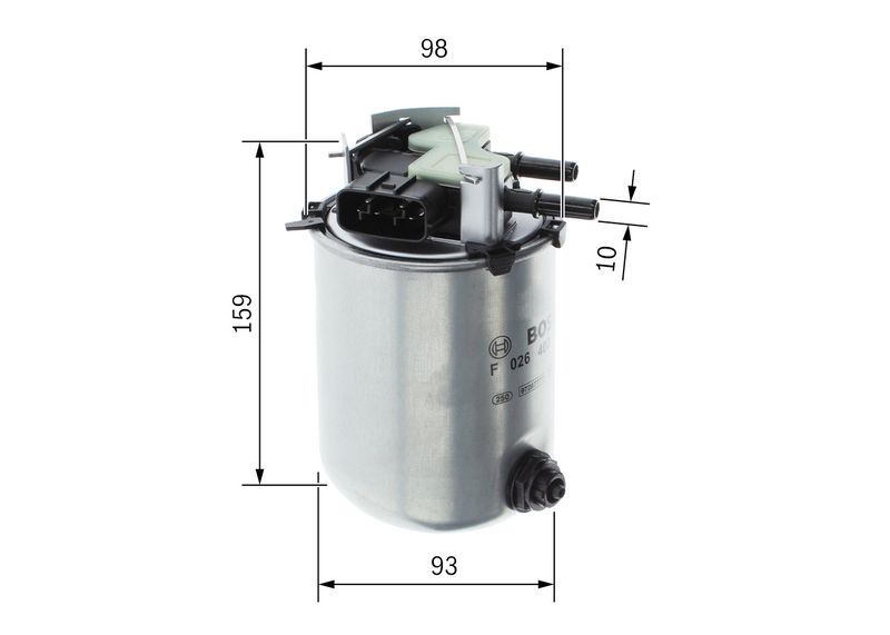 Fuel Filter RENAULT - 16 40 04E A1B