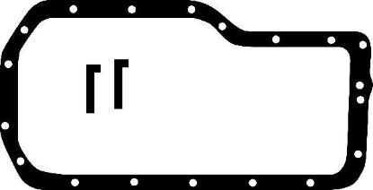 Gasket, oil sump Gasket, oil pan
