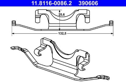 Spring, brake caliper