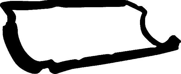 Gasket, oil sump Ford 1651865