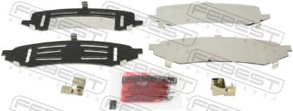 Anti-Squeal Foil, brake pad (back plate) TOYOTA 04946-60030