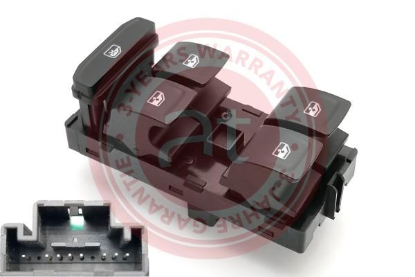 Switch, window regulator VAG