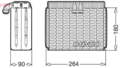 Evaporator, air conditioning