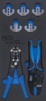 Workshop Trolley Inlay 1/3 Tool Tray for Workshop Trolleys: 12-piece Crim