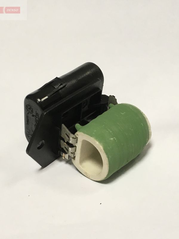 Series resistor, electric motor (radiator fan)