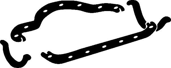 Gasket, oil sump PSA 7701457561