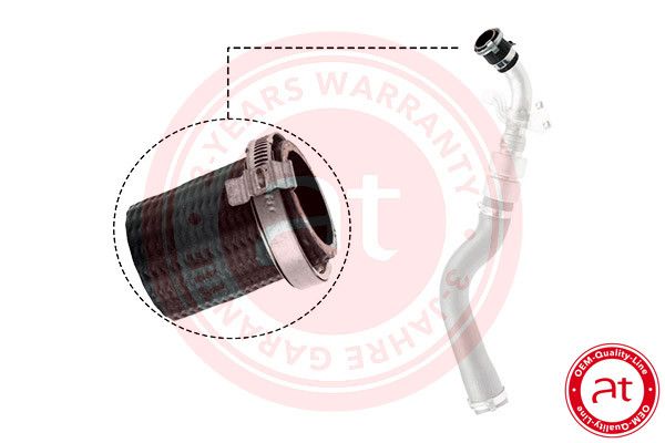 Charger Air Hose LAND ROVER RANGE ROVER III