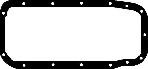 Gasket, oil sump Gasket, oil pan