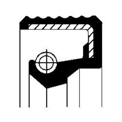 Shaft Seal, wheel hub PSA 5000385038