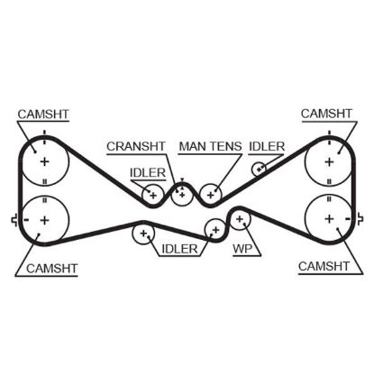 Timing Belt SUBARU - 13028-AA200
