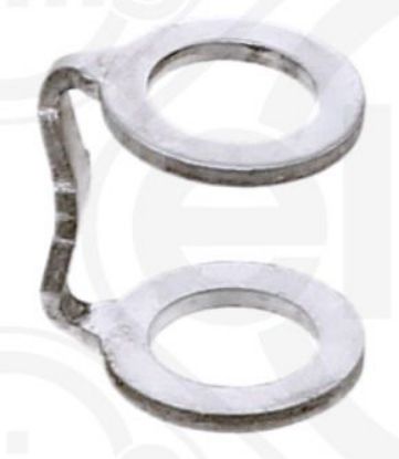 Seal, fuel line 8,2x12,5x14x1 CU coated