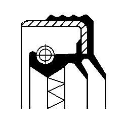 Shaft Seal, transfer case Iveco 40102160