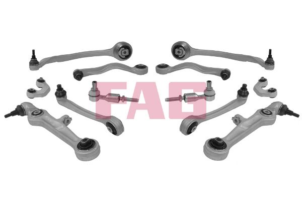 Control/Trailing Arm Kit, wheel suspension AUDI