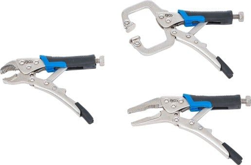 Locking Pliers Set 3-piece Mini Locking Pliers Set