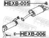 Mounting Kit, exhaust system HONDA 18215-SNA-A31
