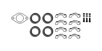 Mounting Kit, exhaust system VW Typ 2