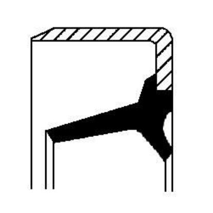 Shaft Seal, manual transmission Opel