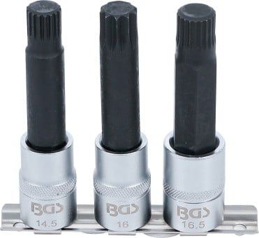Wheel Lock Removal Kit 3-piece Special Socket Set for BMW Rim Locks
