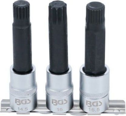 Wheel Lock Removal Kit 3-piece Special Socket Set for BMW Rim Locks