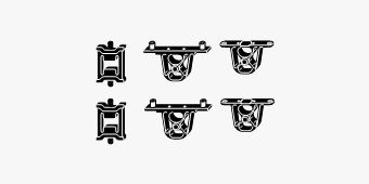 Mounting Kit, exhaust system BMW 730i,730iL,740i,740iL, E38