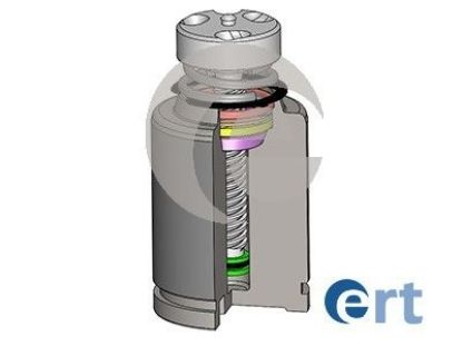 Piston, brake caliper