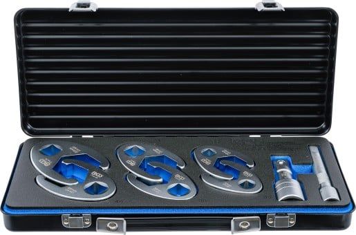 Ring-/Open End Spanner 8 piece Crowfoot Spanner Set, 1/2" + 3/4"