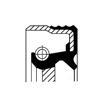 Shaft Seal, crankshaft MB 0069975446