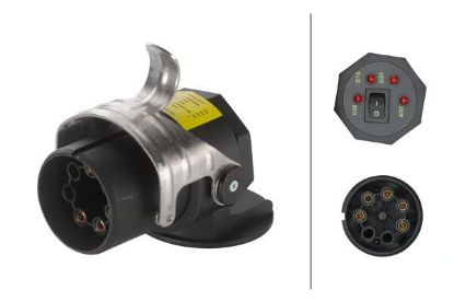 Testing Unit, towbar socket