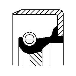 Shaft Seal, differential PSA 40000300