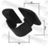 Clip, trim/protective strip VAG 1H586384901C