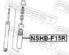 Protective Cap/Bellow, shock absorber NISSAN 55240-1KK0A
