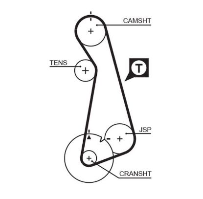 Timing Belt VAG - 026 109 119B