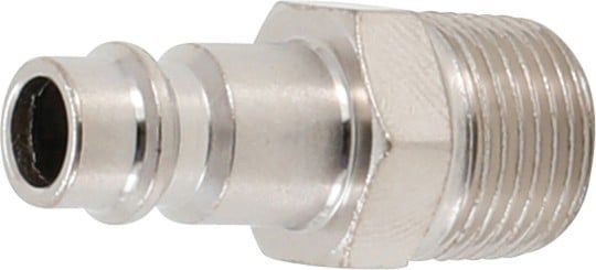 Connector, compressed-air line Air Plug Nipple with 3/8" Male Thread